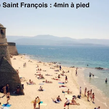 Ajaccio : Maison Coeur Historique Et Plage St Francois Apartamento *